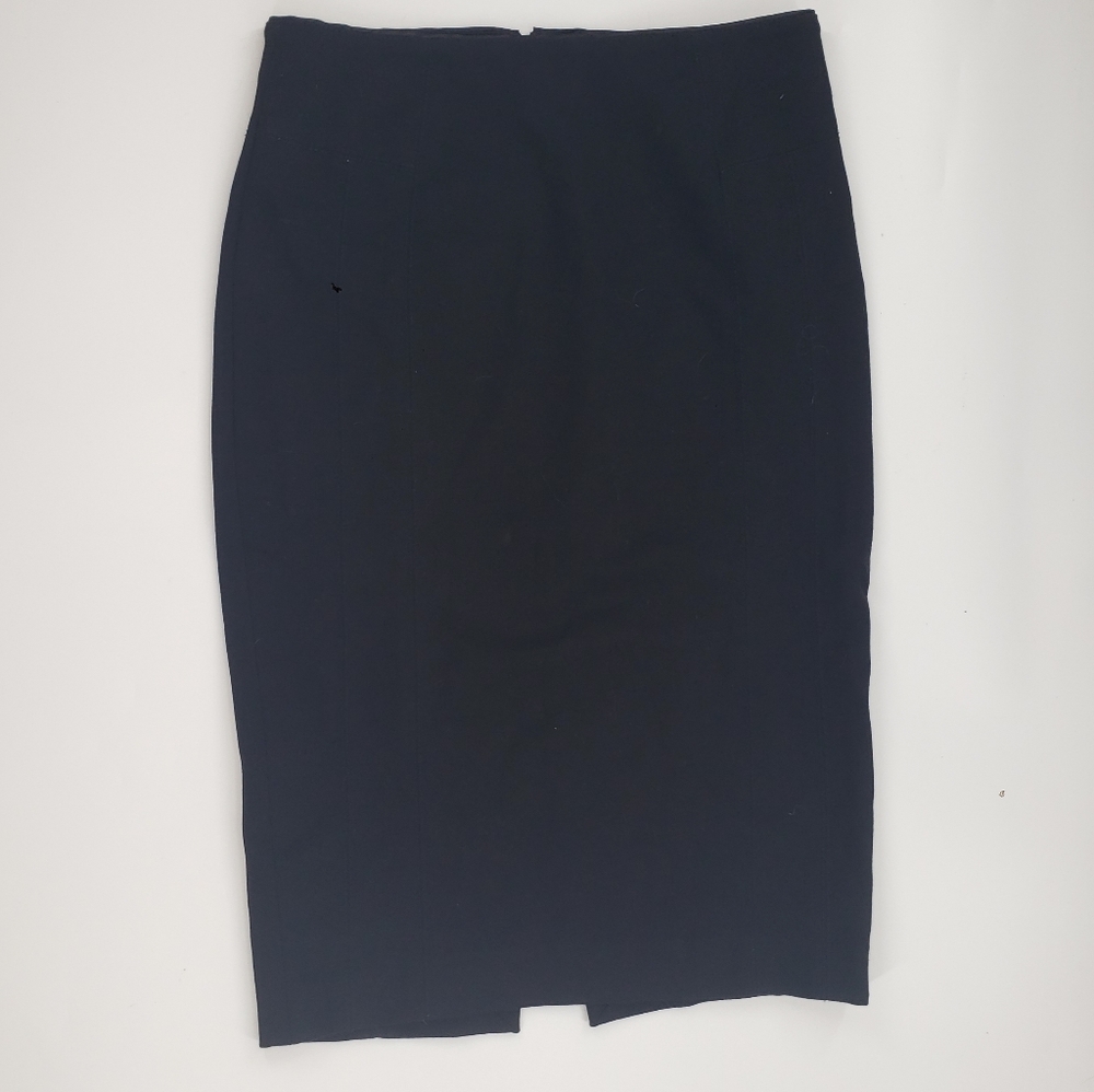 White House Black Market Size 2 Black Pencil Skirt